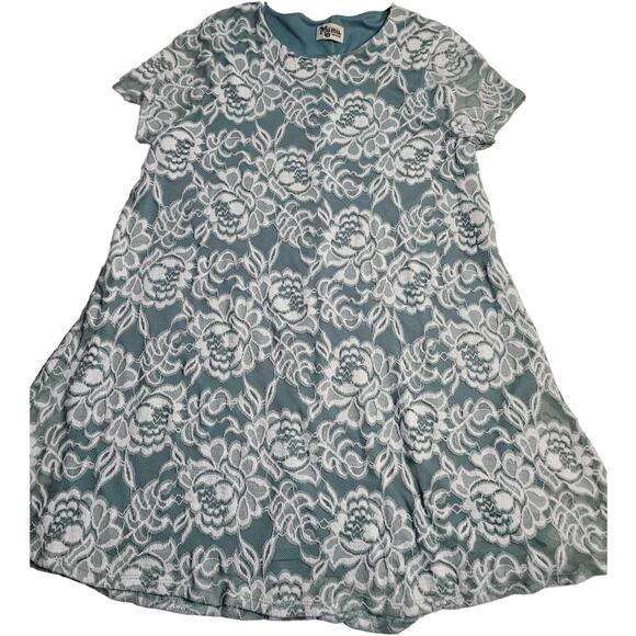 2696 Show Me Your Mumu Lovers Lace‎ Em Mini Dress Medium - Picture 1 of 6